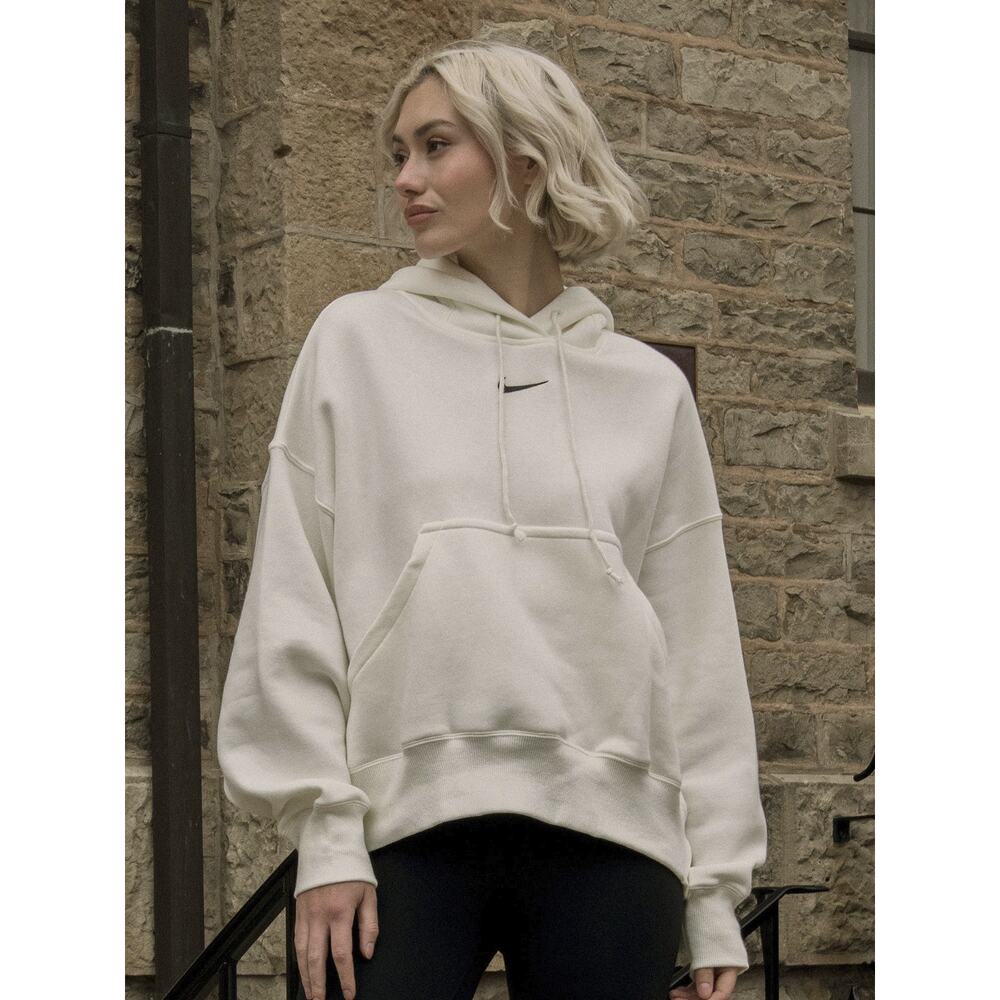 Nike Phoenix Fleece Pullover Hoodie Women's Size Small Oversized Center Swoosh - Picture 6 of 11